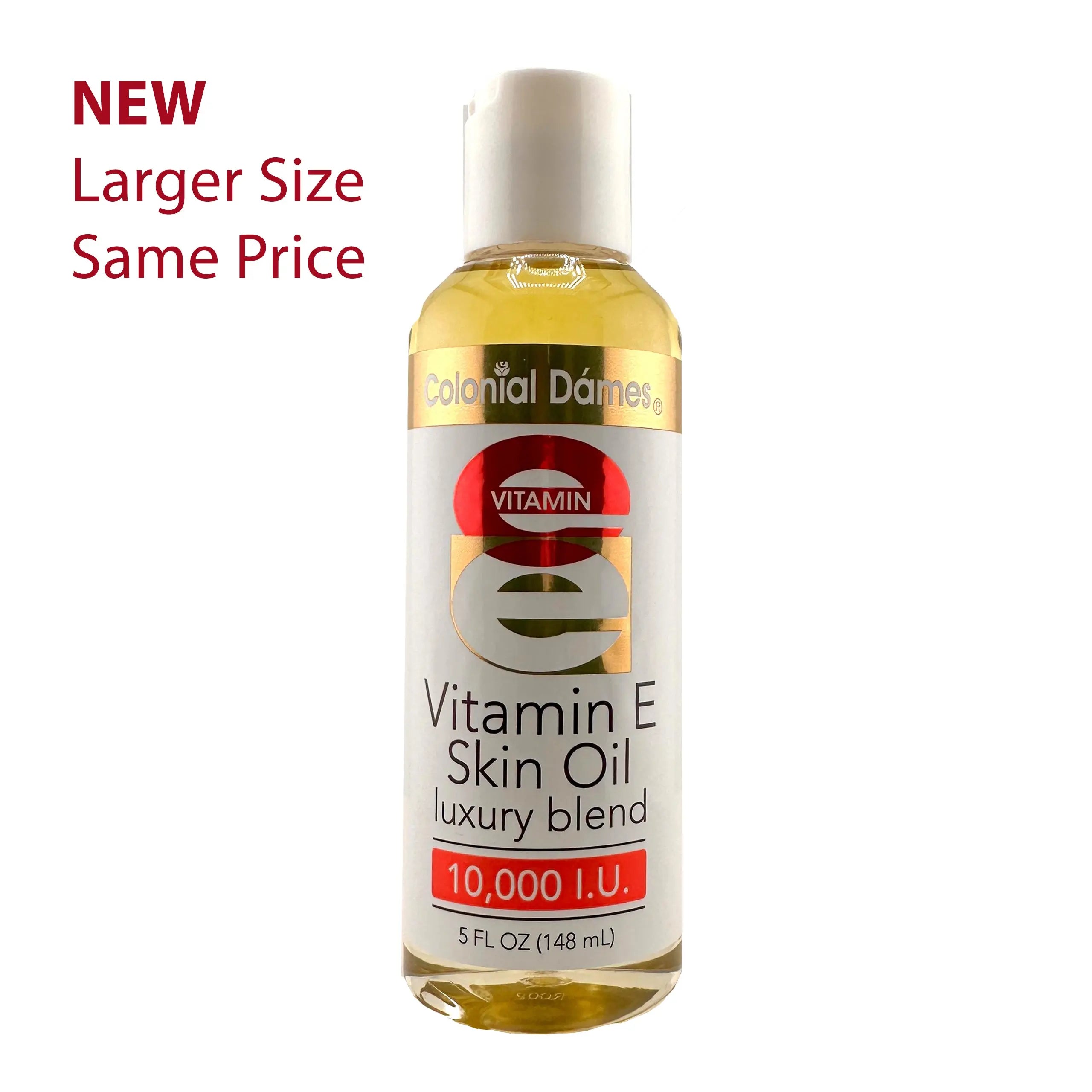 Vitamin E Oil 10,000 IU 5 fl. oz. - Colonial Dames Vitamin E Oil 10,000 IU 5 fl. oz. - Colonial Dames