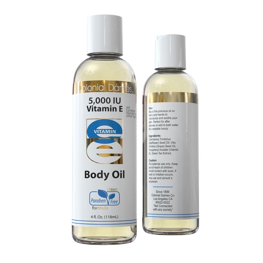 5,000 IU Vitamin E Body Oil 4 fl. oz.